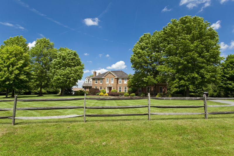 Fenced Property with Trees