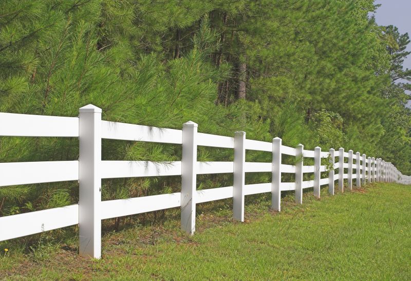 split rail fence installation